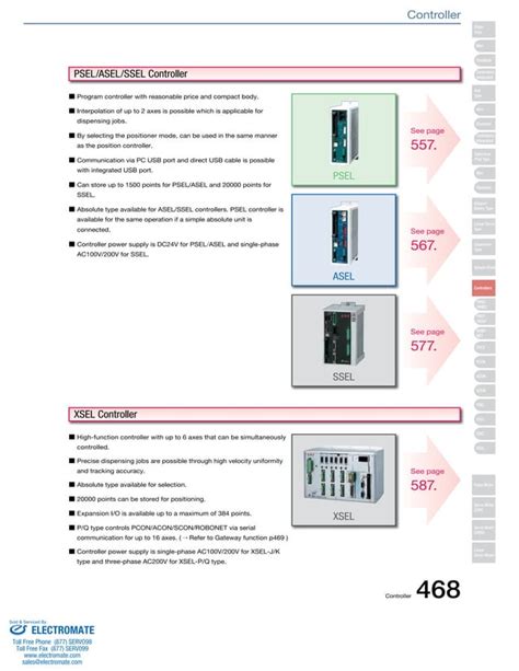 Iai Controller Overview Specsheet Pdf