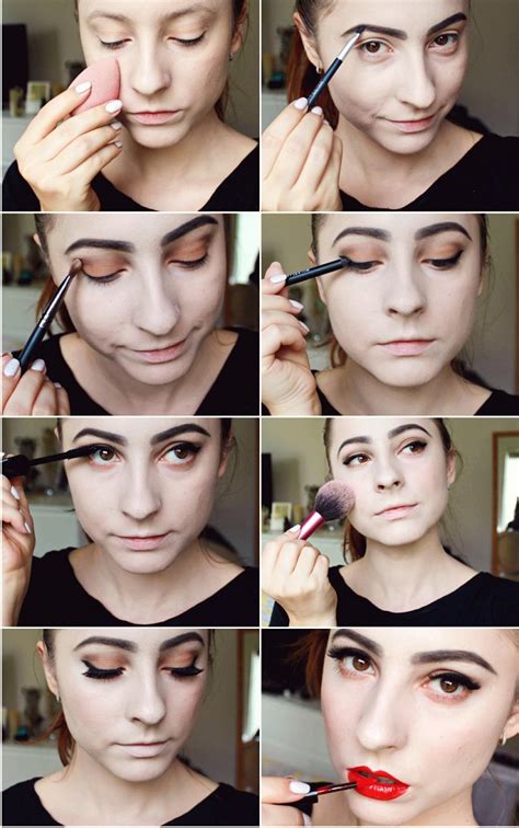 Makeup Looks Easy Step By Step Full Face