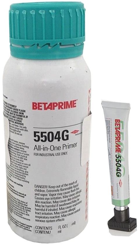Праймер чёрный универсальный для вклейки стёкол Betaprime 5504 Dow, 100 ...