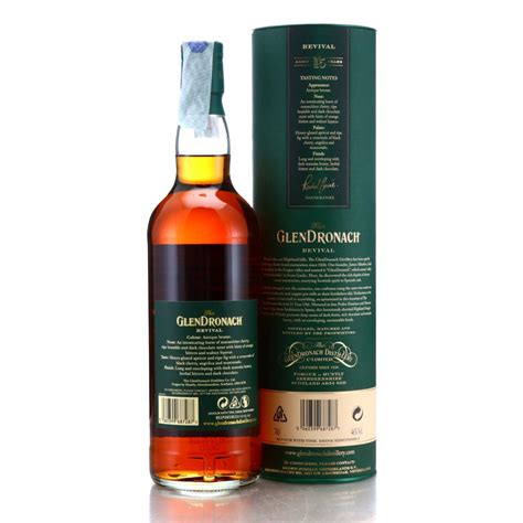 Glendronach 15 Year Old Revival Whisky Auctioneer