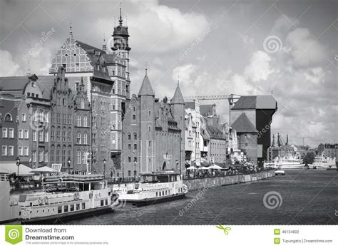 Gdansk Stock Photo Image Of Tone Gdansk Landmark River 46134802