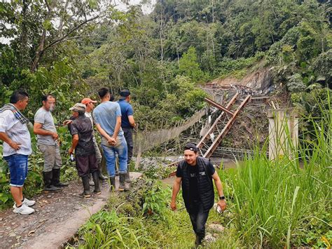 Colaps Otro Puente Y Dej Incomunicadas A Un Centenar De Familias En