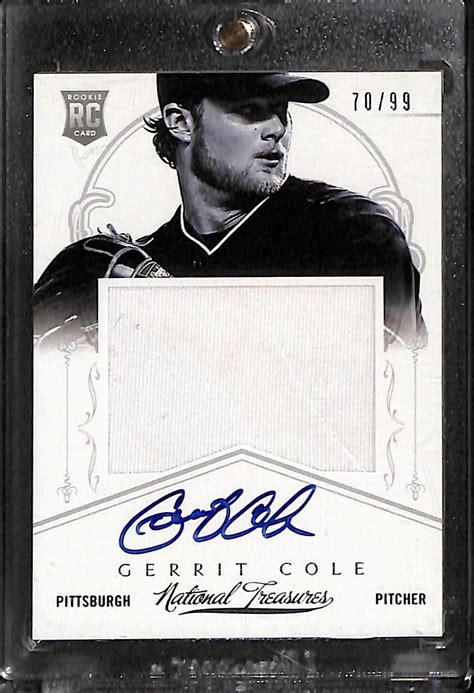 Lot Detail 2013 Panini National Treasures Gerrit Cole Rookie Patch