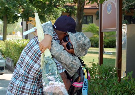 603rd ACS Airmen Families Welcome Redeployers Aviano Air Base Display