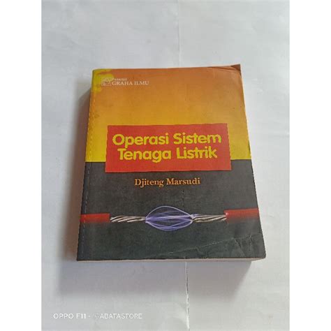 Jual Buku Operasi Sistem Tenaga Listrik Djiteng Marsudi Shopee Indonesia