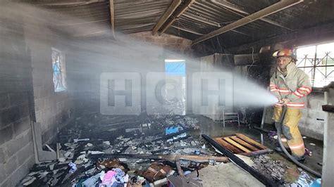 No Qued Nada Incendio Arrasa Enseres De Una Vivienda En Cop N Hch Tv