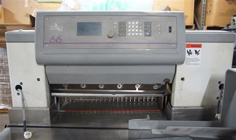 POLAR Mohr 66 Programmable Industrial Paper Cutter InStock901