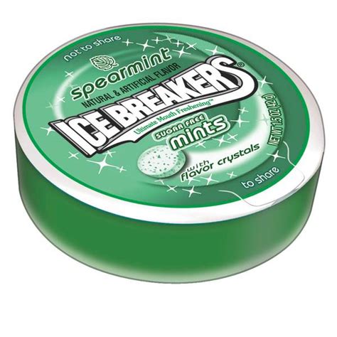 Ice Breakers Oz Coolmint Sugar Free Breath Mints Spearmint