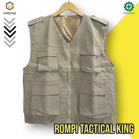 Jual DNVLS Ll Rompi Tactical Crew Lapangan Pdl Kerja Rompi PEMILU