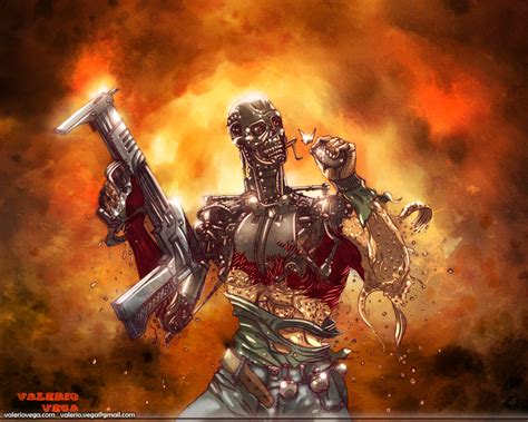 Terminator in 2022 | Terminator, Predator art, Robot concept art