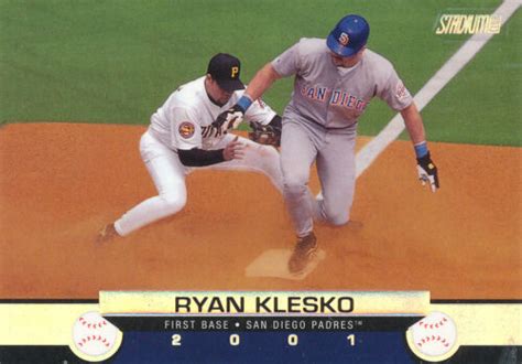 Ryan Klesko 2001 Topps Stadium Club 46 Padres Baseball Card EBay