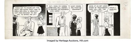 Harold Gray Little Orphan Annie Daily Comic Strip Original Art Lot 6062 Heritage Auctions