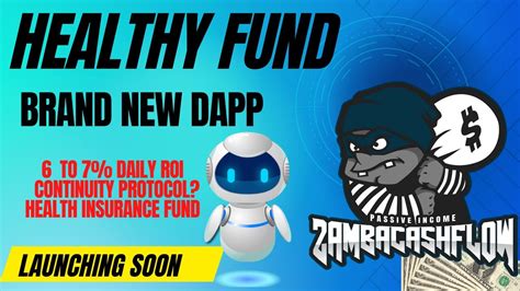 HEALTHY FUND BRAND NEW DAPP LAUNCHING SOON EARN 6 TO 7 DAILY ROI WITH