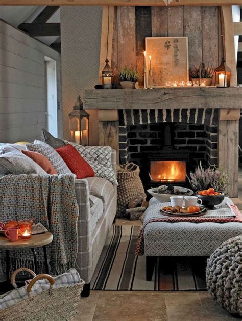 Farmhouse Style Fireplace Ideas Decorapartment Cottage Living