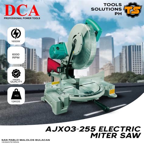 Dca Ajx Electric Miter Saw Mm Lazada Ph