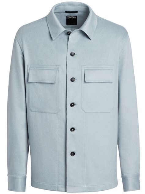 Zegna Alba Oasi Cashmere Overshirt Farfetch