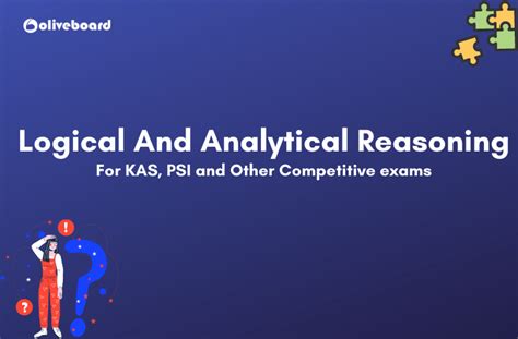 Logical And Analytical Reasoning For Kas Psi Other Competitive Exams