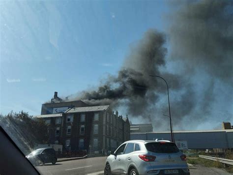 Meurthe Et Moselle Importantes Fumées Noires Dans Le Ciel De Dombasle