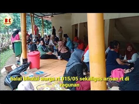 Ngevlog Halal Bihalal Warga RT 015 Sekaligus Arisan RT Di Ragunan