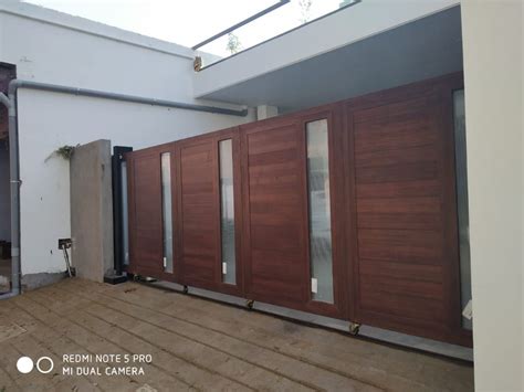 Modern Aluminium Sliding Main Entrance Gate For Home At Rs Square