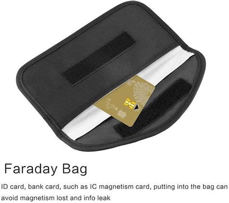 Faraday Bag - RFID Radio Signal Blocking Shielded Case - Geek Slop ...