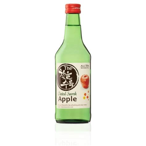 Buy Chateul Soorok Apple Soju 375ml 16 Online Au