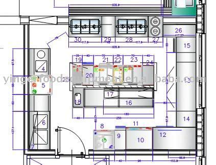 Restaurant Kitchen Equipment Layout