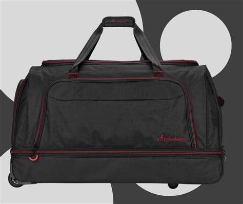 Travelwize Asteroid Trolley Duffle Leather Land