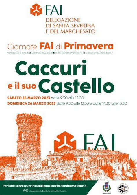 Sabato E Domenica Tornano Le Giornate Fai Di Primavera