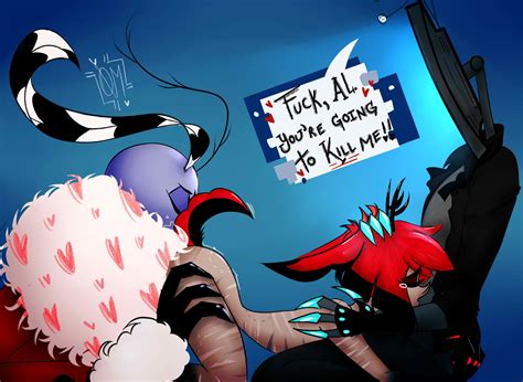 Rule 34 3boys Alastor Hazbin Hotel Anal Antlers Arched Back Ass Up Bite Mark Blowjob Closed