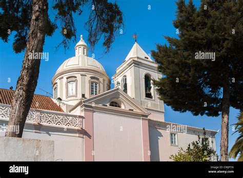 Nossa Senhora Dos Martires Church Castro Marim Algarve Portugal Stock