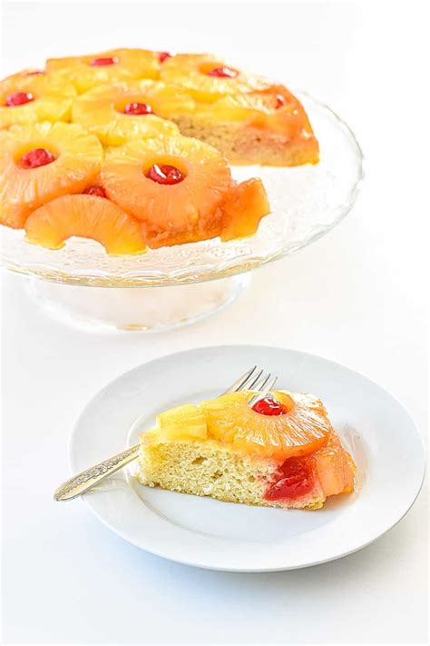 Low Fodmap Pineapple Upside Down Cake Gluten Free Paleo Option