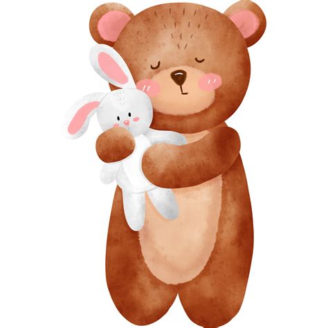 Sleeping Bear Watercolor 11907944 Png