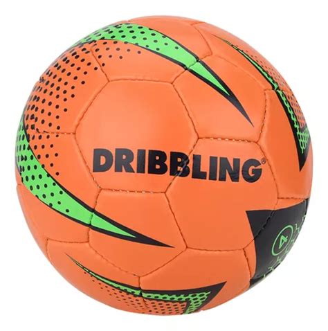 Pelota Dribbling Prime 20 Sala No 4 En Naranja Y Verde Dex Envío gratis