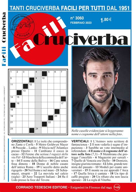 Facili Cruciverba N 3060 SPREA EDITORI