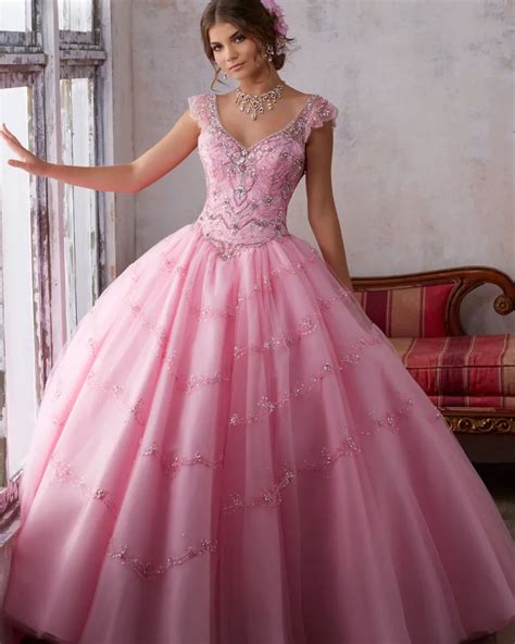 Vestidos De Anos Debutante Gowns Plus Size Luxury Ball Gown Puffy