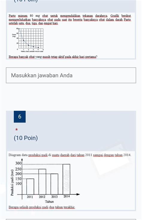 Kak Tolong Di Jawab Ya Makasih Jawab Sekarang Pakai Cara Nomer