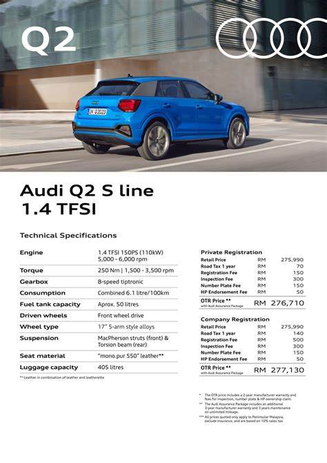 Audi Q S Line Tfsi Malaysia Price List Paul Tan S