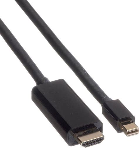 Premium Mini Displayport Naar Hdmi Kabel K Hz Zwart