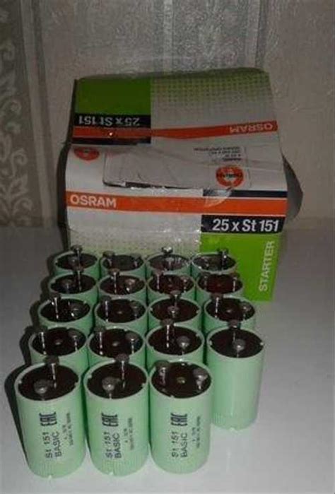 Стартер Osram ST 151 basic 4-22W | Festima.Ru - Мониторинг объявлений