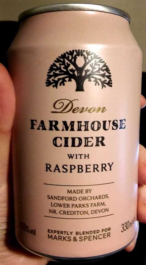 2018 Ciders 13 M S Devon Farmhouse Cider With Raspberry Spirit Of Dee