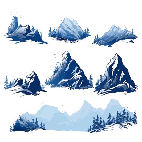 Premium Vector Mountain Logo Vector