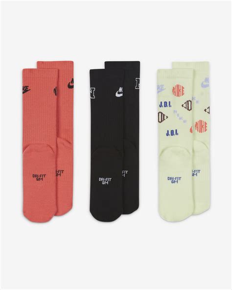 Nike Everyday Kids Cushioned Crew Socks 3 Pairs Nike Id