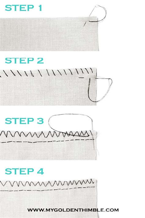 Hand Sewing Stitch Types