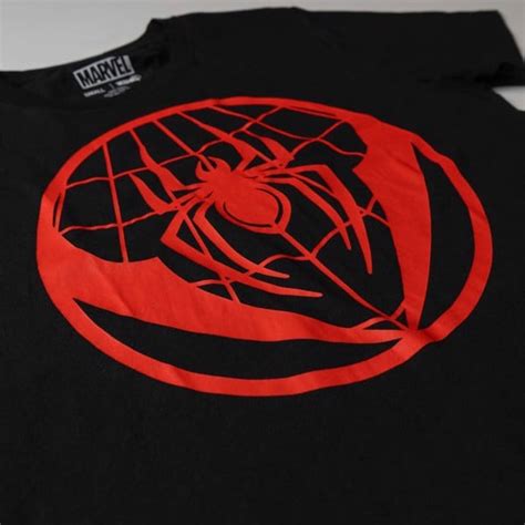 Marvel Spider Man Miles Morales Logo T Shirt Clothing Eb Games