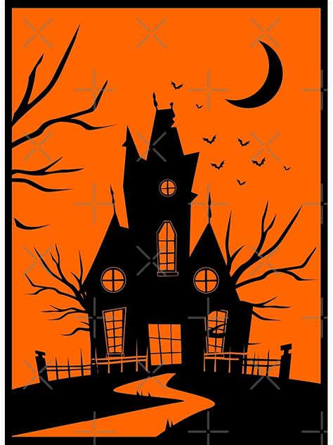 Halloween House Silhouette