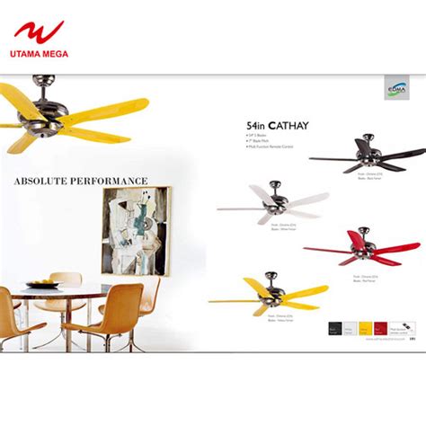 Jual Ceiling Fan Mt Edma In Cathay Kipas Plafon Remote Control