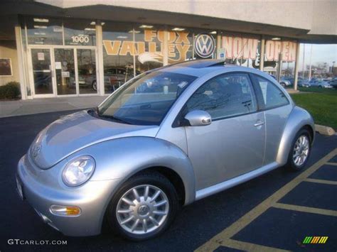 2004 Reflex Silver Metallic Volkswagen New Beetle Gls Coupe 1141309 Photo 1