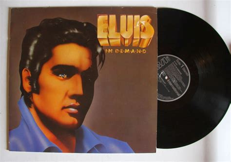 Elvis Presley Elvis In Demand Ger Lp Black Label Reissue Ebay