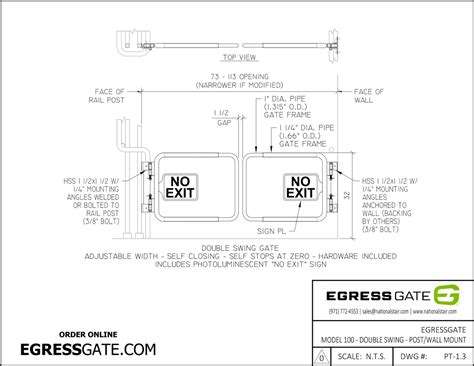 Egress Gates National Stair Products